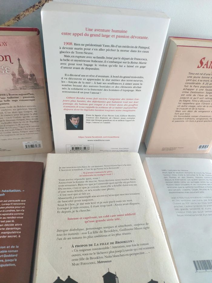 Promotion déstockage Lot 8 livres Claudel Musso Bordes Goddard Kalotay Cuong Albis - photo numéro 6