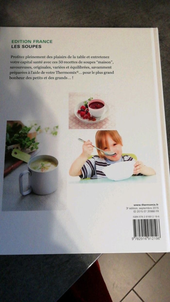 Livre thermomix les soupes - photo numéro 2