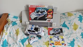Voiture police radiocommandée Meccano