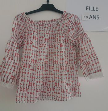 Blouse 3/4 Zara 9/01 ans