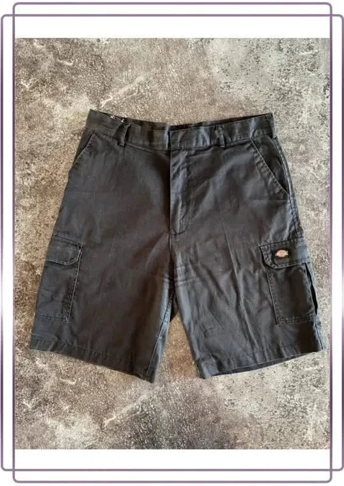 Short noir cargo homme Dickies 46 Pantaloncini carpentiere uomo Zimmermannsshorts Herren