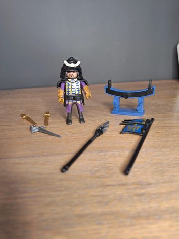 playmobil personnage et accessoires Samourai réf 4789
