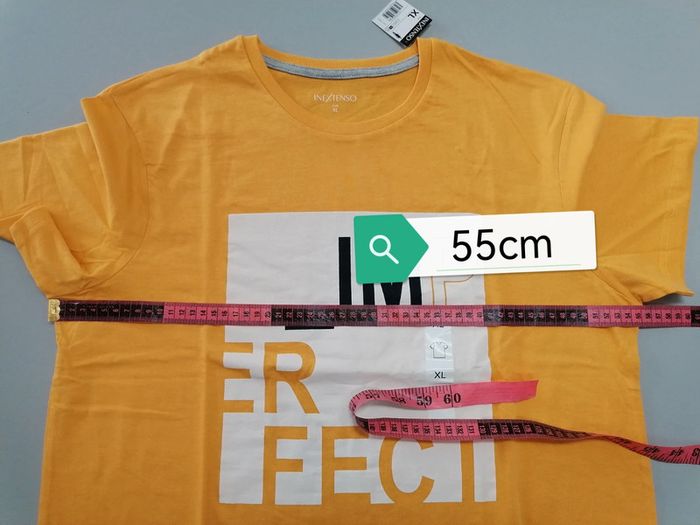 Tee-shirt jaune moutarde XL neuf etiqueté - photo numéro 10