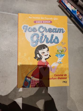 Lot de 5 livre : Ice cream girls