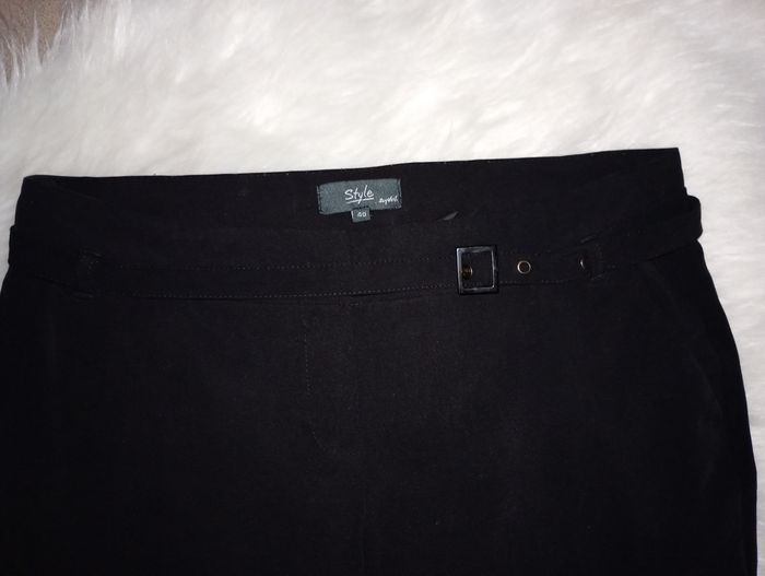 Pantalon fluide jambes évasées - photo numéro 7