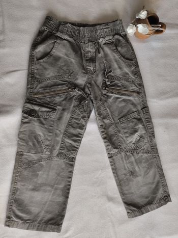 Pantalon style treillis Chi Long