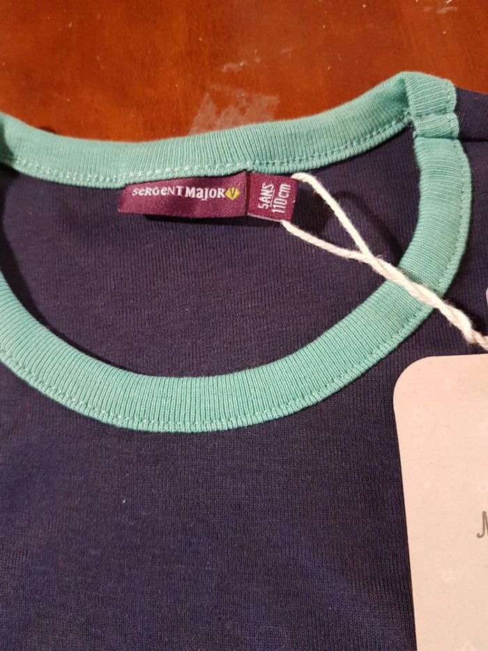 T-shirt garçon sergent major 5 ans - photo numéro 2