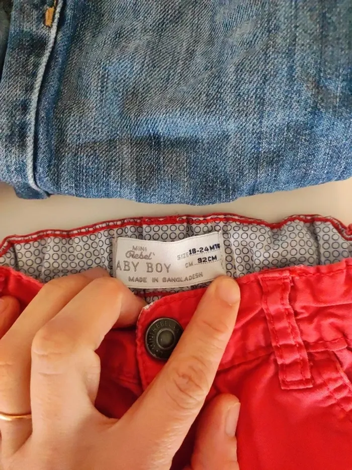 Lot 6 pantalons 18 mois - photo numéro 3