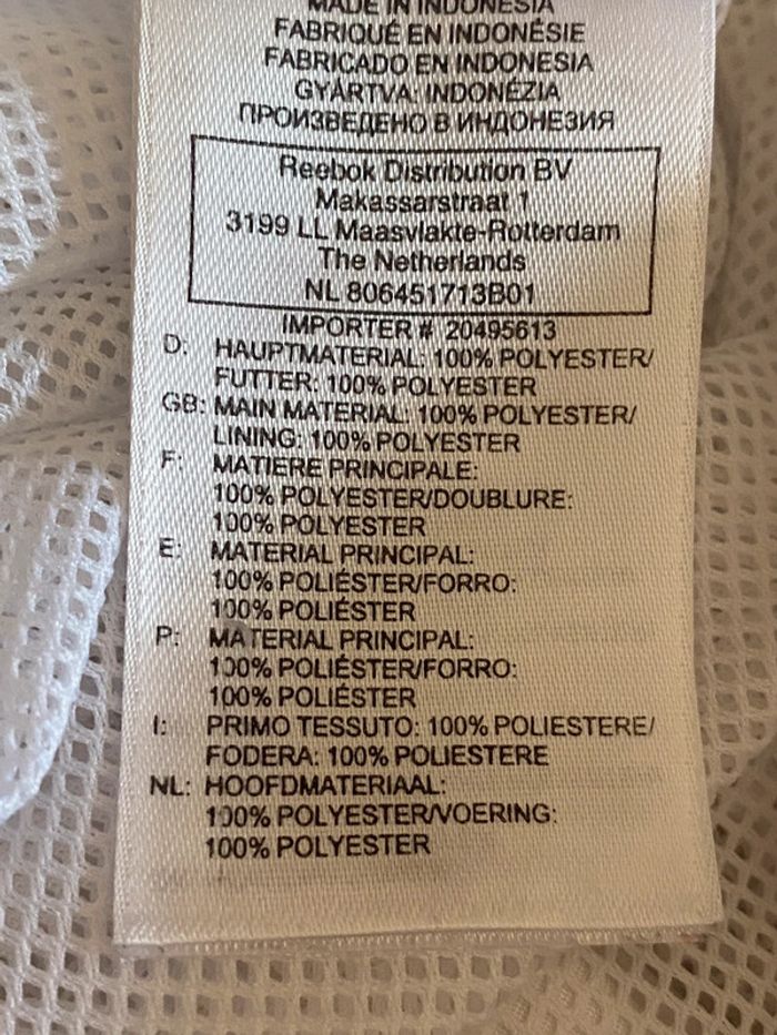 Reebok bermuda blanc taille M - photo numéro 6