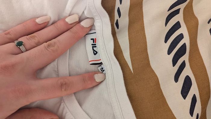 t-shirt FILA blanc taille M - photo numéro 4
