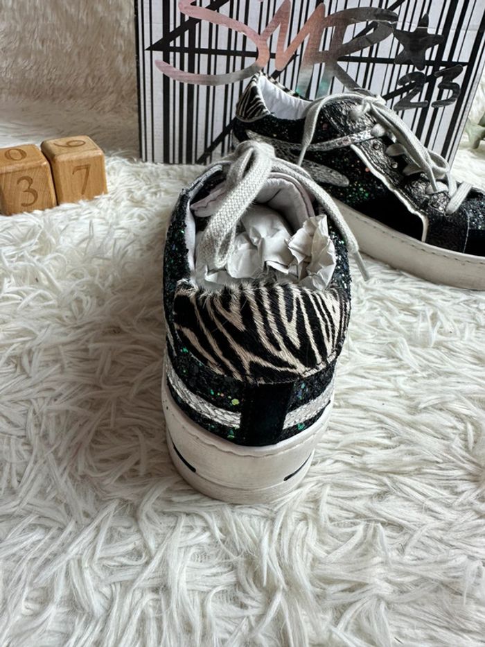 Paire de basket pailletées SMR23 taille 37 - photo numéro 5