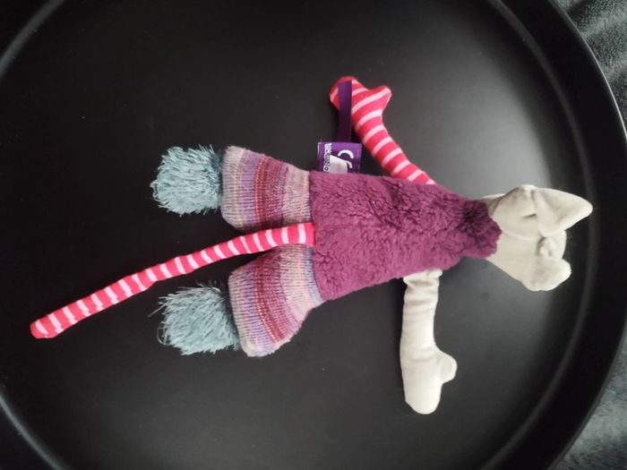 Peluche Loup Jolis pas beaux - photo numéro 4