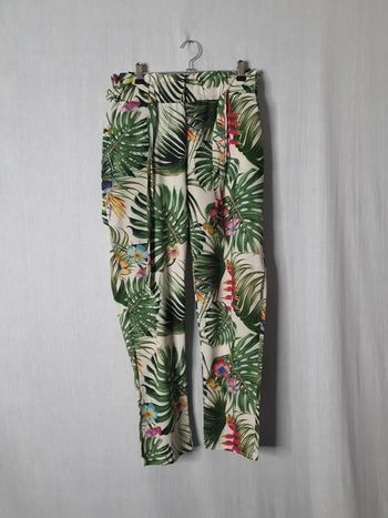 Pantalon fleuri