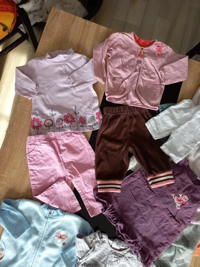 Lot vêtements bébé fille 6 mois - photo numéro 8