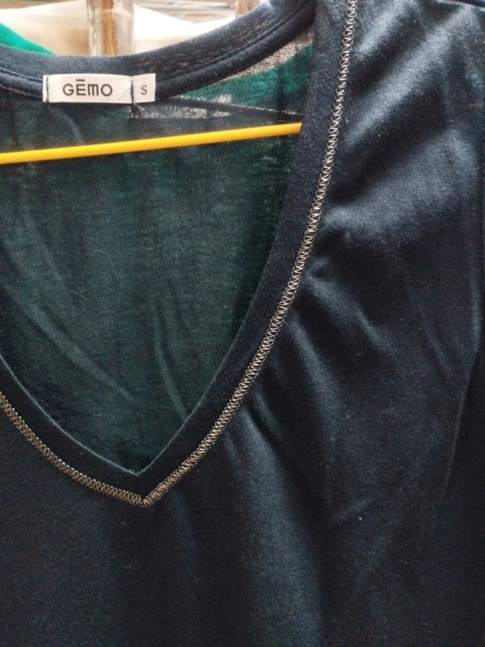 Top bleu marine Gémo taille S - photo numéro 2