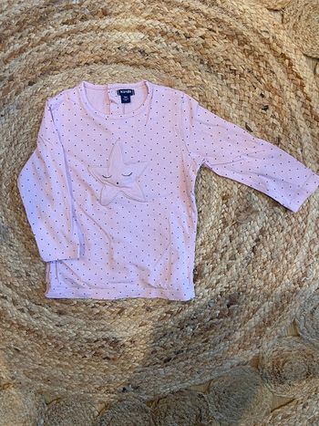 Sous pull fille 18 mois Kiabi