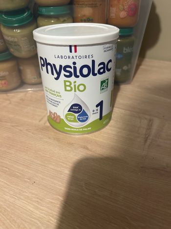 Lait physiolac bio
