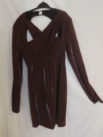 Robe Chocolat Bershka