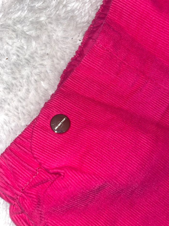 Pantalon chic jacadi fille fushia - photo numéro 3