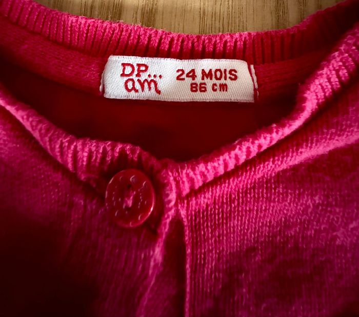 Gilet fille 2 ans Du pareil au même - photo numéro 3