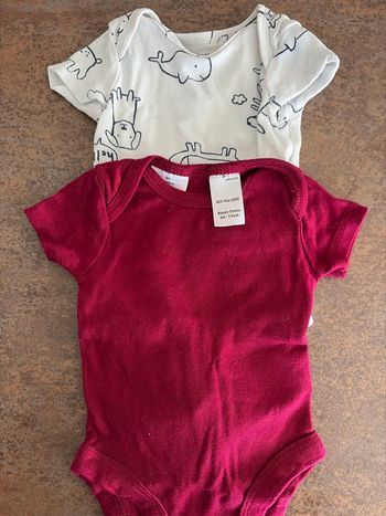 Lot de 2 bodies 