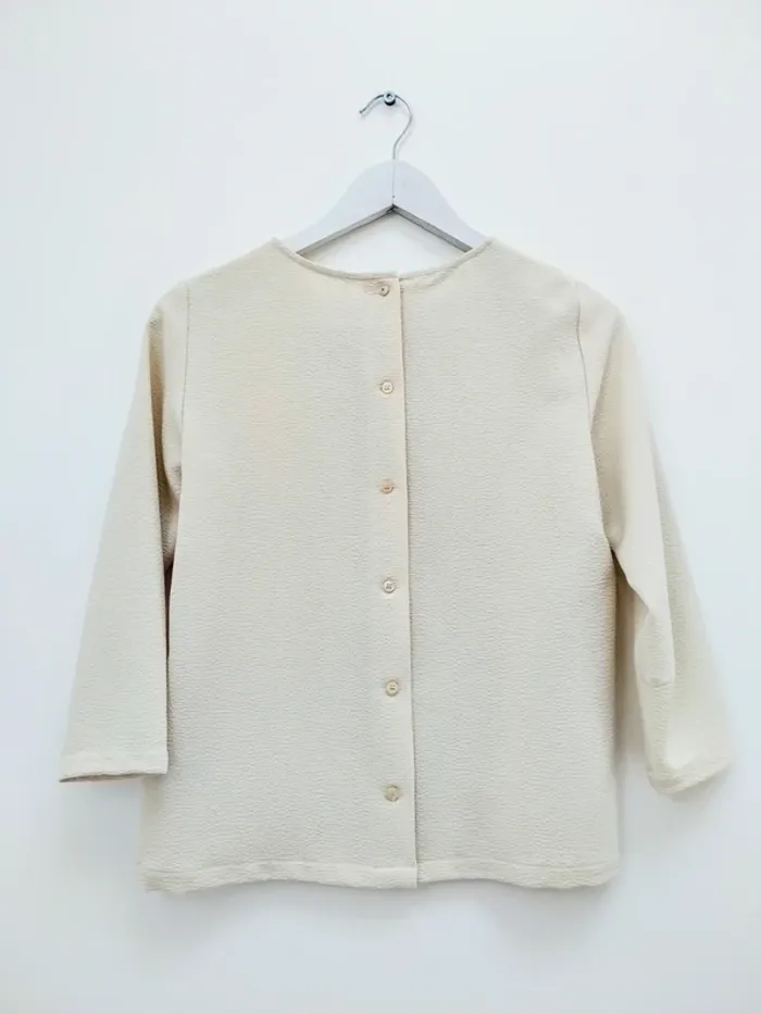 Haut beige Sessun taille M - photo numéro 3