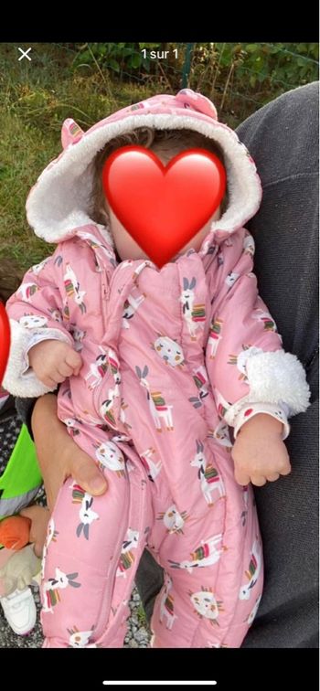 🩷 Combinaison pilote Jacadi - 3 mois 🩷