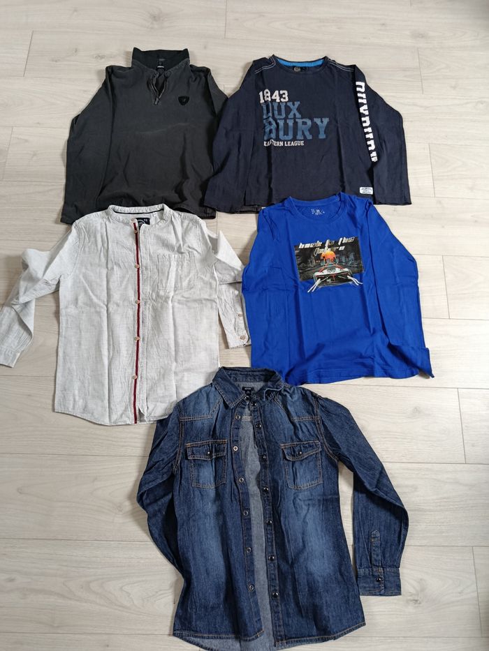 Lot de vêtements mi saison garçon taille 12 ans - photo numéro 3