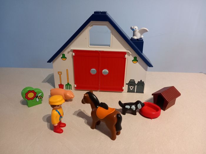 Ferme playmobil 1er âge