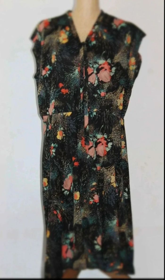 Robe été - Sans manche - Multicolore - Françoise de France