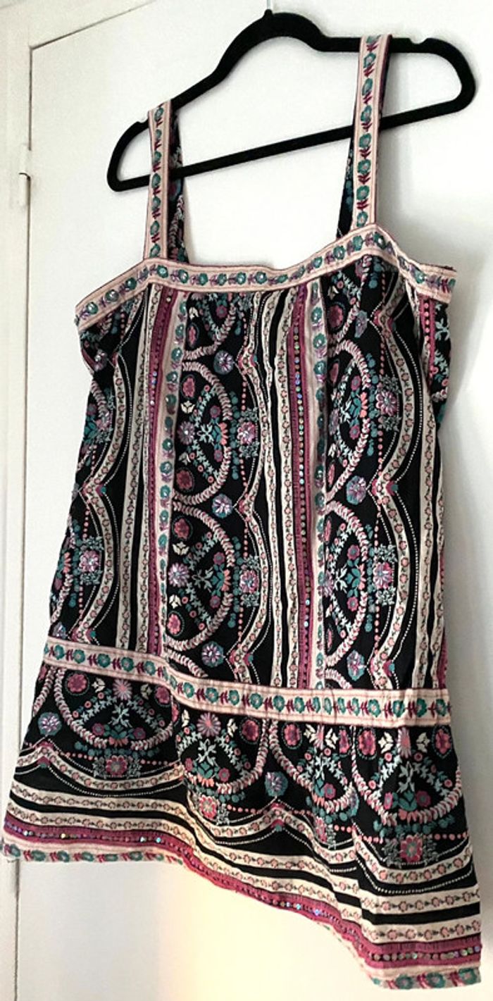 Haut Boheme Imprimée Taille 42 - photo numéro 2