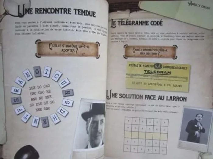 Cahier de vacances (adultes) Enquêtes sur les larcins de Lupin - photo numéro 4