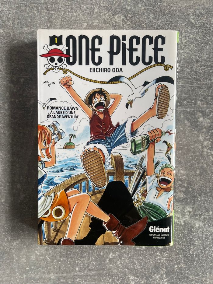 Manga One piece tome 1 en version française.