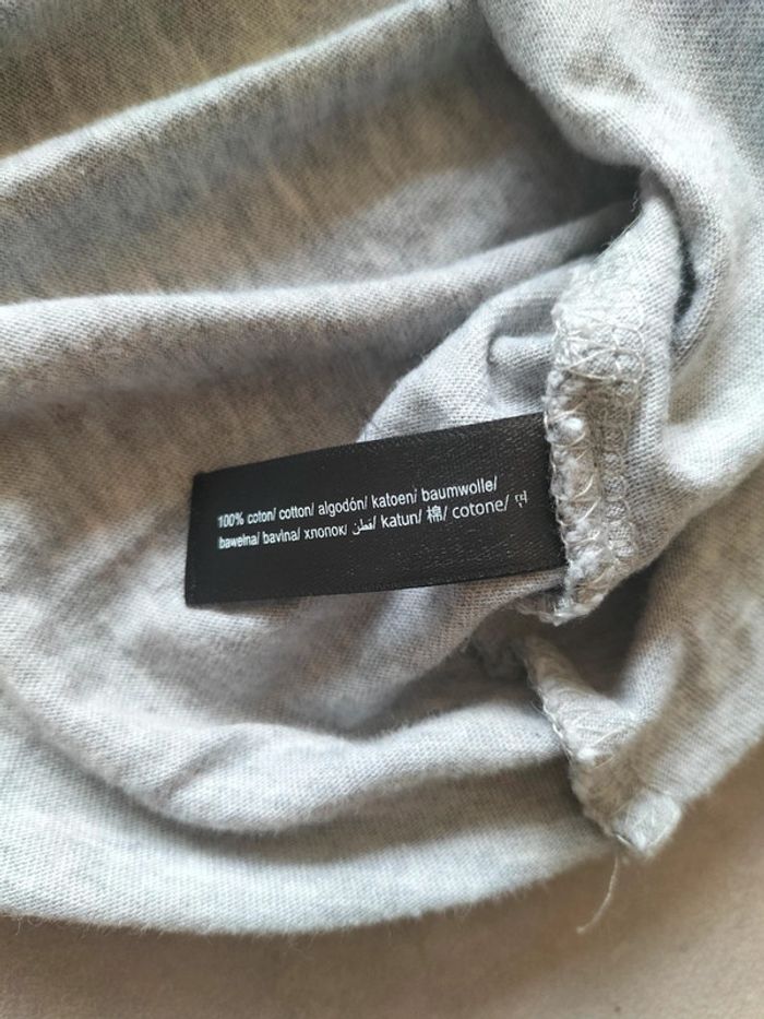 T-shirt gris Undiz – Taille M - photo numéro 5