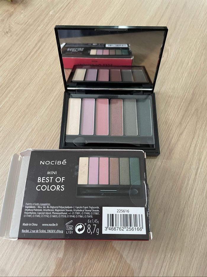 Palette fards à paupières