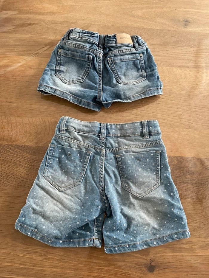 Lot de 2 shorts en jean 5 ans - photo numéro 3