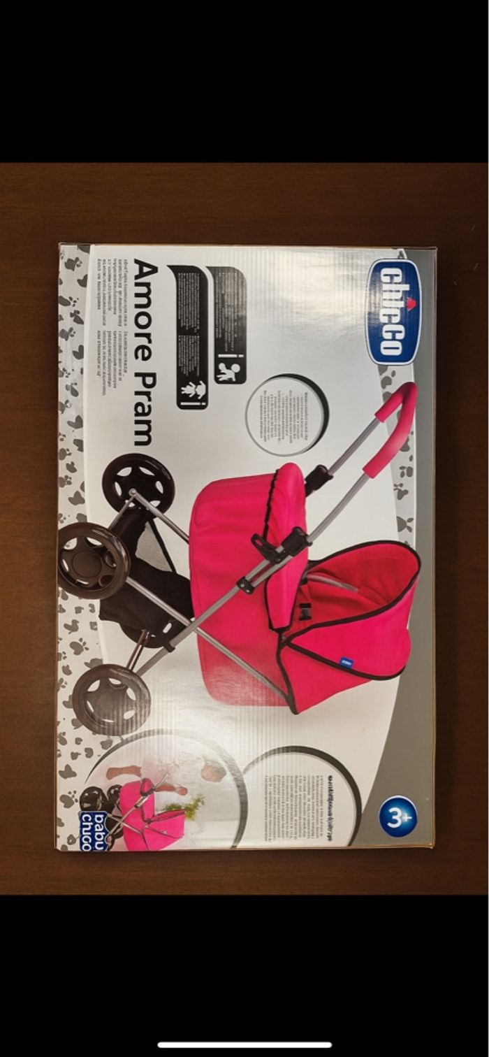 Chicco poussette poupée rose