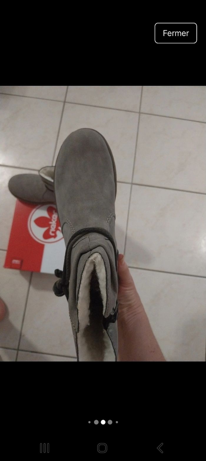 Bottines riecker taille 39 - photo numéro 6