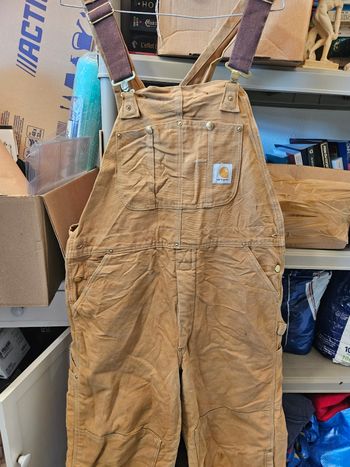 Salopette Carhartt Beige / caramel 38 x 32