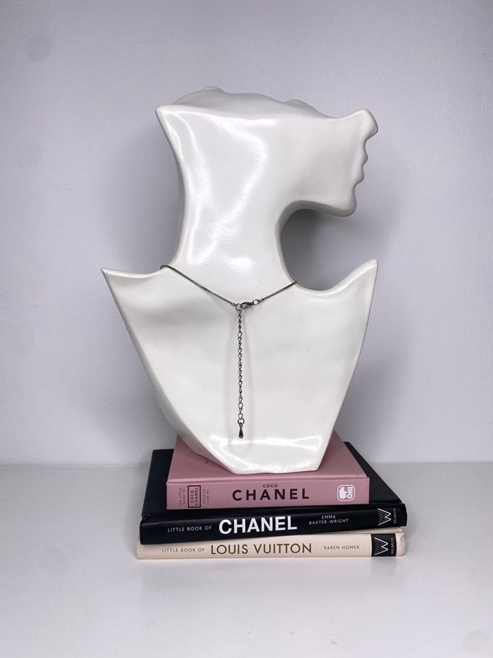 Collier rivière argenté le manège à bijoux - photo numéro 5