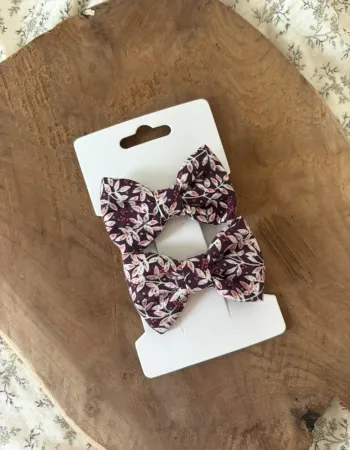 Barrettes  poire de reinette et poule d’api