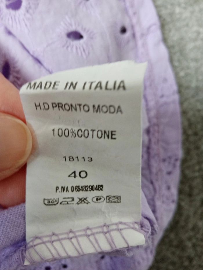 Made in Italy. T shirt manches courtes - photo numéro 5