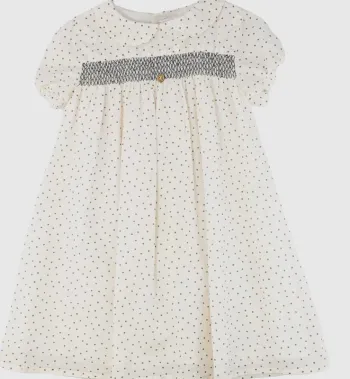 Robe à manches courtes 4 ans en coton Wedoble
