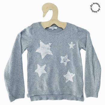 5-6 ans pull sequin