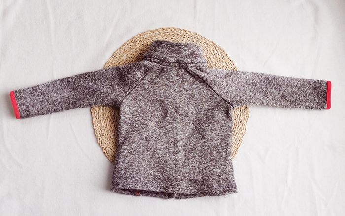 Gilet de ski 👸 à capuche amovible en maille twistée, orchestra, 2 ans - photo numéro 4