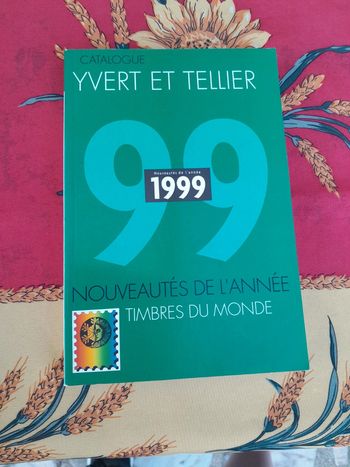 Catalogue Yvert et Tellier 1999