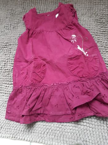 Robe fushia 6 mois