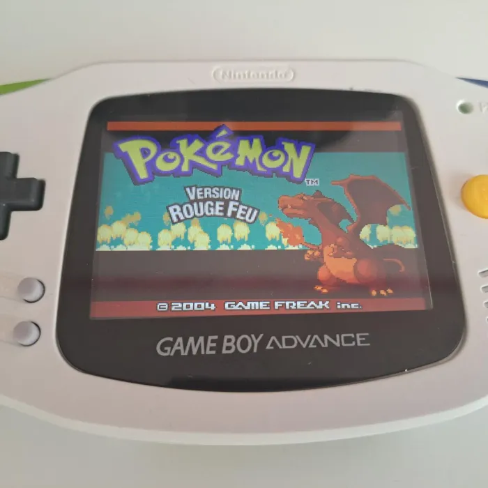 Lot de  2 Jeux Game Boy Advance Pokémon Emeraude- Rouge Feu CARTMOD - photo numéro 4