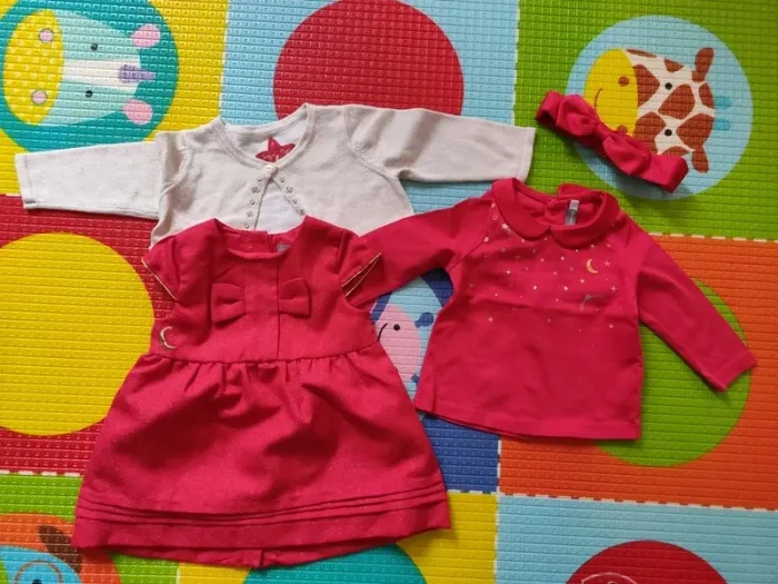 Ensemble de fête sergent major 6 mois
