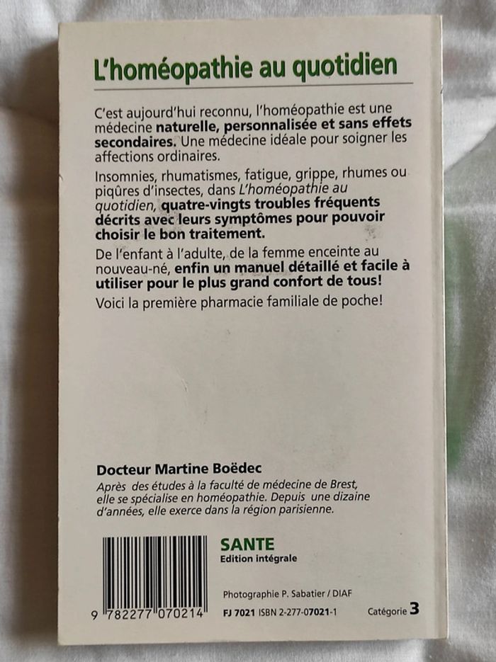 L'homéopathie au quotidien - photo numéro 2